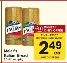 ACME Maier's Italian Bread offer