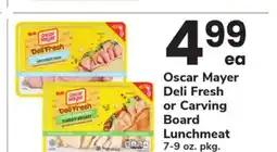 ACME Oscar Mayer Deli Fresh or Carving Board Lunchmeat offer