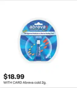 CVS Abreva cold offer