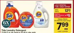 ACME Tide Laundry Detergent offer
