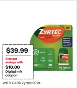 CVS Zyrtec offer