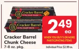 ACME Cracker Barrel Chunk Cheese offer