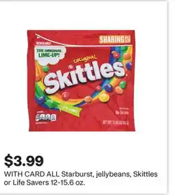 CVS ALL Starburst, jellybeans, Skittles or Life Savers offer