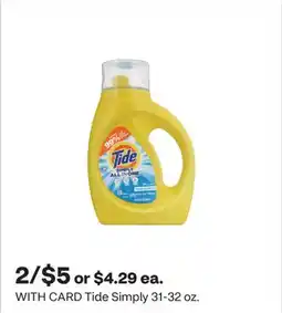 CVS Tide Simply offer
