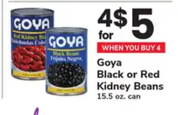 ACME Goya Black or Red Kidney Beans offer