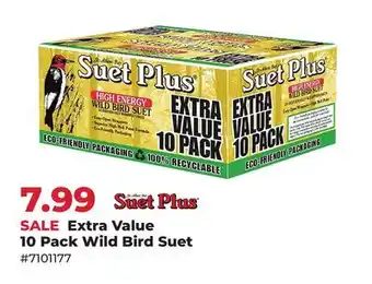 Runnings Suet Plus Extra Value 10 Pack Wild Bird Suet offer