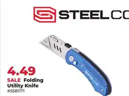 Runnings Steel Core Folding Utility Knife offer