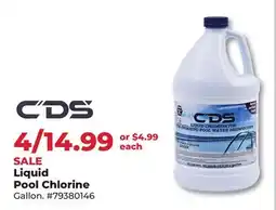Runnings CDS Liquid Pool Chlorine offer