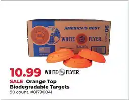 Runnings Orange Top Biodegradable Targets offer