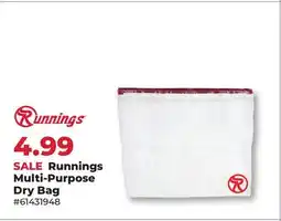 Runnings Runnings Multi-Purpose Dry Bag offer