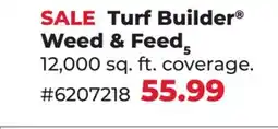 Runnings Scotts Turf Builder Weed & Feed 5 offer