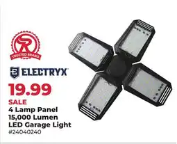 Runnings Electryx 4 Lamp Panel 15, 000 Lumen LED Garage Light offer