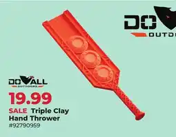 Runnings Do All Triple Clay Hand Thrower offer