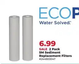 Runnings Ecopure 2 Pack 5M Sediment Replacement Filters offer