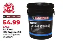Runnings Harvest King All Fleet HD Engine Oil offer