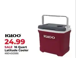 Runnings Igloo 16 Quart Latitude Cooler offer