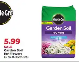 Runnings Miracle Gro Garden Soil for Flowers offer