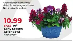 Runnings 10 Early Season Color Bowl offer