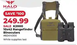 Runnings Halo Optics K2000 10x42 Rangefinder Binoculars offer