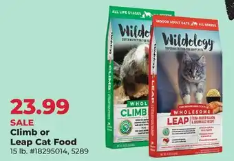 Runnings Wildology Climb or Leap Cat Food offer