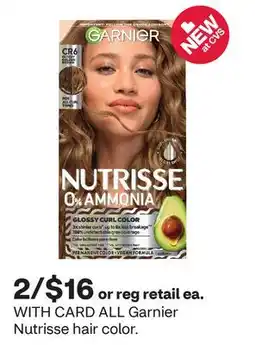 CVS ALL Garnier Nutrisse hair color offer