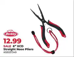 Runnings Berkley 6 XCD Straight Nose Pliers offer