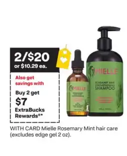 CVS Mielle Rosemary Mint hair care offer