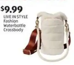 Aldi LIVE IN STYLE Fashion Waterbottle Crossbody offer