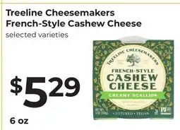 Lifethyme Treeline Cheesemakers French-Style Cashew Cheese offer