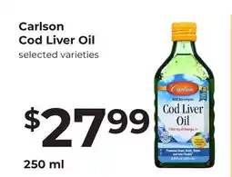 Lifethyme Carlson Cod Liver Oil offer