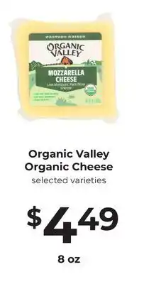 Lifethyme Organic Valley Organic Cheese offer