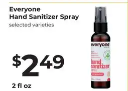 Lifethyme Everyone Hand Sanitizer Spray offer