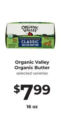 Lifethyme Organic Valley Organic Butter offer