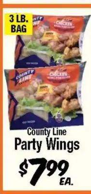 Western Beef County Line Party Wings offer