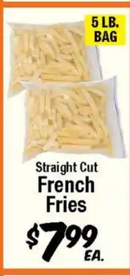 Western Beef Straight Cut French Fries offer