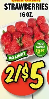 Western Beef CALIFORNIA STRAWBERRIES offer