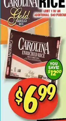 Western Beef CAROLINA RICE offer