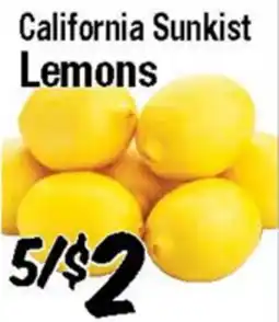 Western Beef California Sunkist Lemons offer