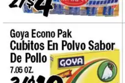 Western Beef Goya Econo Pak Cubitos En Polvo Sabor De Pollo offer