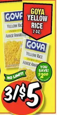 Western Beef GOYA YELLOW RICE offer