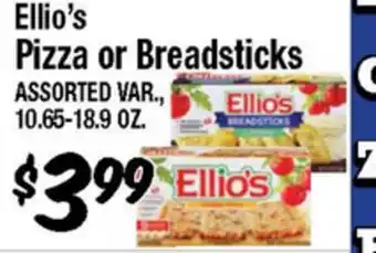 Western Beef Ellio's Pizza or Breadsticks offer