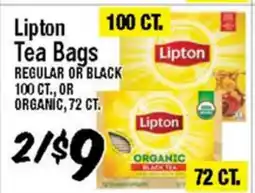 Western Beef Lipton Tea Bags offer