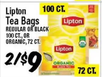 Western Beef Lipton Tea Bags offer