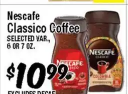 Western Beef Nescafe Classico Coffee offer