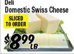 Western Beef Deli Domestic Swiss Cheese offer