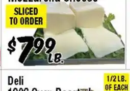 Western Beef MOZZARELLA CHEESE offer