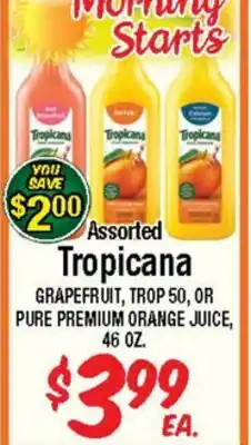 Western Beef Assorted Tropicana JUICE offer