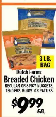 Western Beef Dutch Farms Breaded Chicken offer