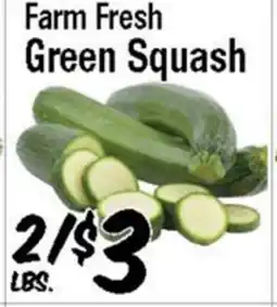 Western Beef Farm Fresh Green Squash offer