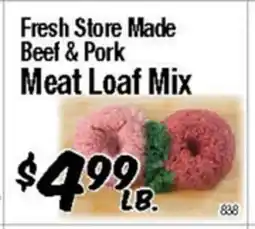 Western Beef Fresh Store Made Beef & Pork Meat Loaf Mix offer